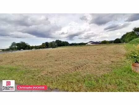 achat terrain 1 600m² lahourcade 64150