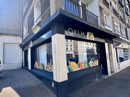 location local commercial 90m² boulogne sur mer 62200