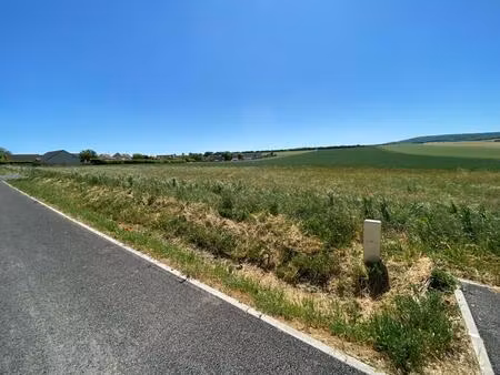 vente terrain 838 m² les petites-loges (51400)