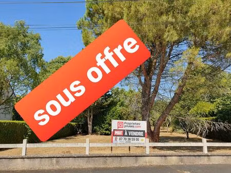 vente terrain 831 m² saint-maur (36250)