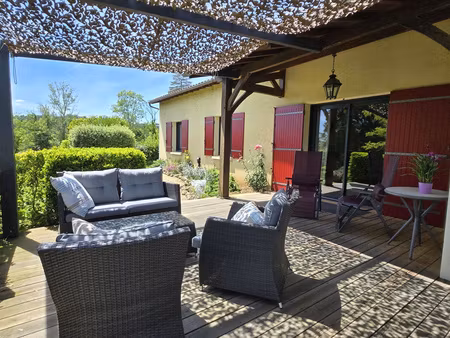 confortable maison de plain-pied avec vue!