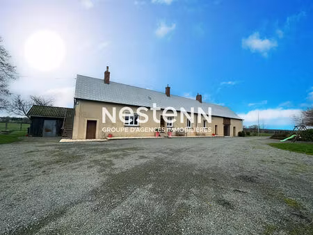 vente jolie maison de 99.54 m² avec piscine à la campagne à beaumont-pied-de-boeuf (72500)