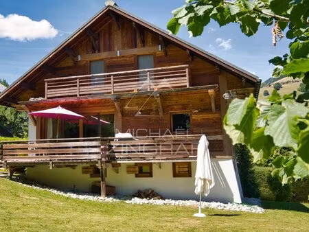 chalet avec terrain constructible - très proche centre megève à pied - mzimg303