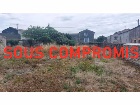 achat terrain 619m² villiers en plaine 79160