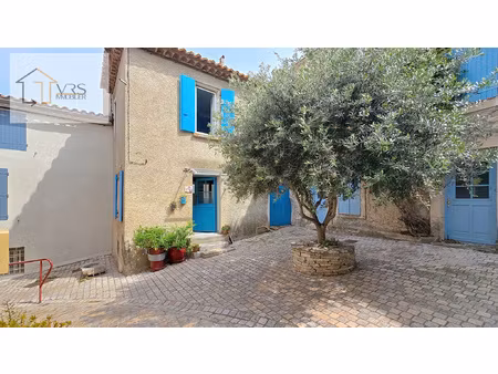 exclusivité peyriac-de-mer - charmante maison de village t4