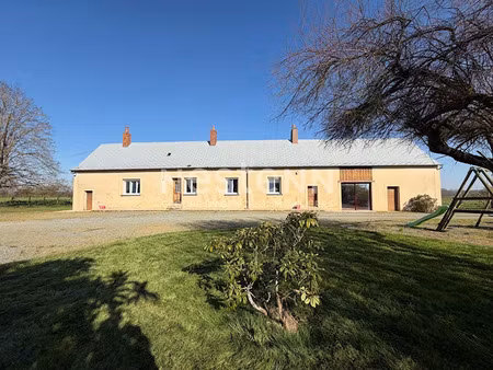 vente maison 4 pièces 99.54 m² à beaumont-pied-de-boeuf (72500)  154 200 €