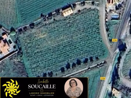 terrain constructible de 908 m2 hors lotissement