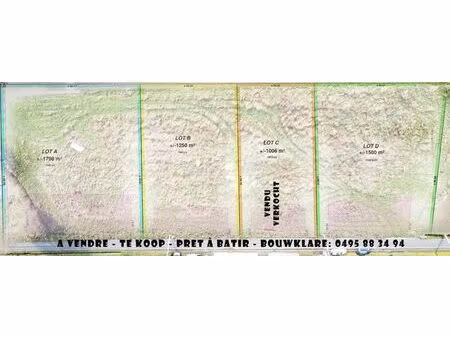 terrain prêt à bâtir