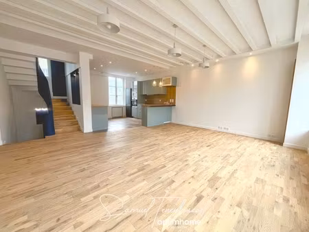 exceptionnel duplex de 68 m² à 100 m du vieux bassin – honfleur centre