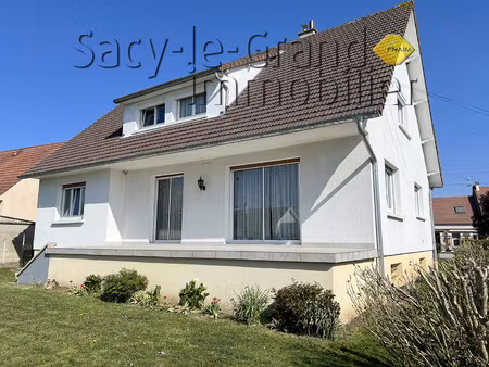 achat maison 6 pièces 149m² sacy le grand 60700
