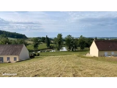 terrain 1 300 m² l isle sur serein