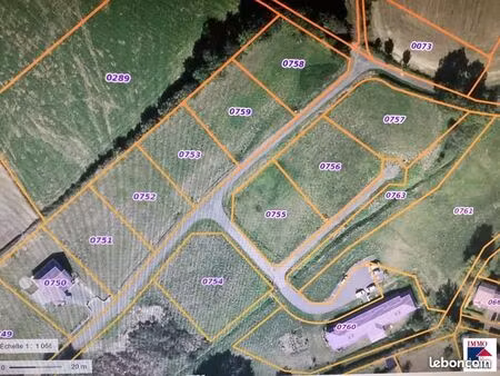terrain 949 m2 constructible et viabilisé à alrance