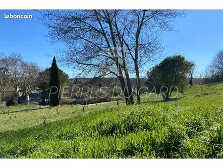 terrain 862 m² la rouvière