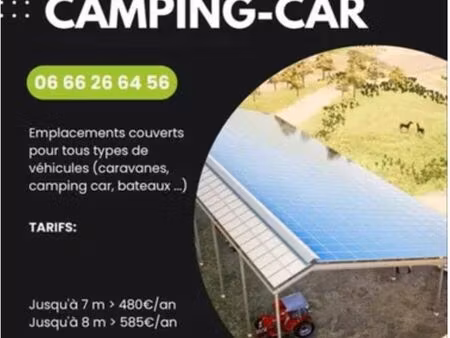 hivernage caravane/ camping car