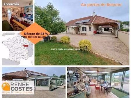 maison en viager 6 pièces 170 m²