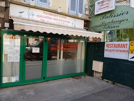 restaurant à vendre  fonctionnant bien