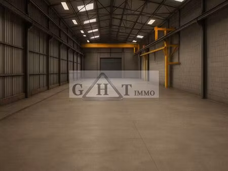 local industriel 500 m²