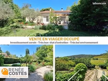 maison en viager 4 pièces 110 m²