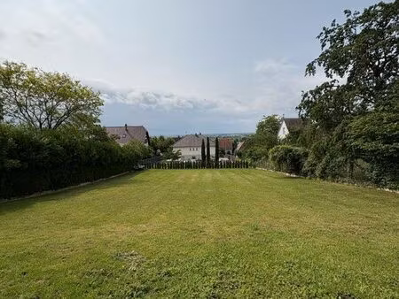 terrain vue magnifique - kochersberg