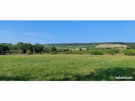 terrain viabilisé avec vue exceptionnelle – côte chalonnaise