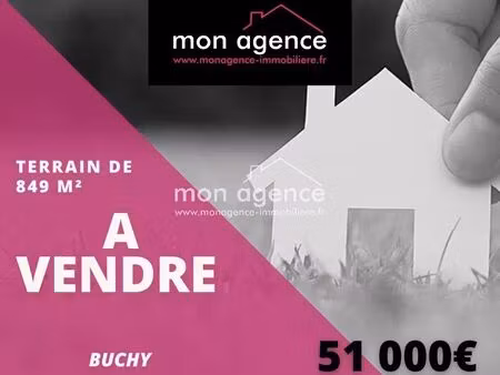 terrain 849 m² buchy