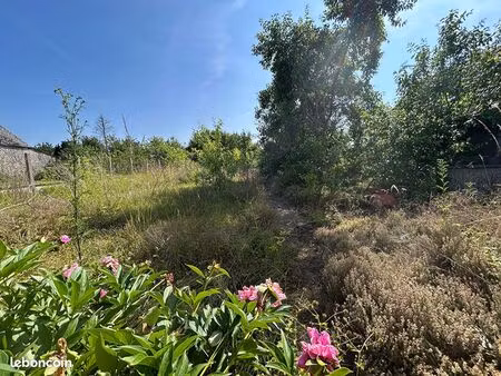 terrain 600 m² sancheville