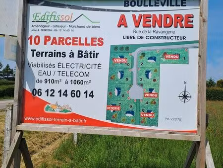 terrain a batir viabilisé