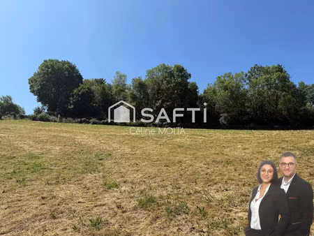 vente terrain à batir 616 m² à saint-chef (38890)  102 000 €