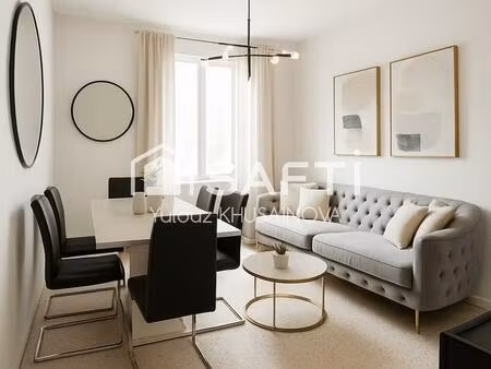 appartement t4 traversant - residence calme - ideal famille !