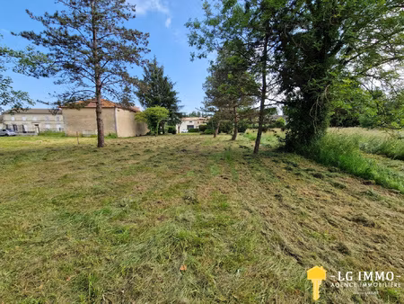 terrain 1175 m2  arboré  constructible