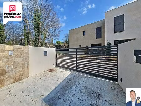 maison contemporaine neuve 4 pieces 113 m2 jumelée avec terrain de 460 m2