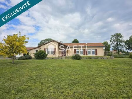 maison plain pied 208 m² venteuges(43170)