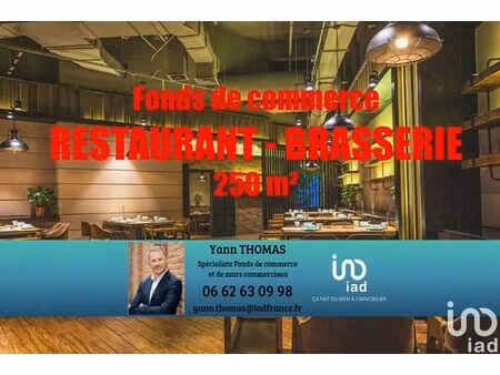 vente restaurant 250 m²