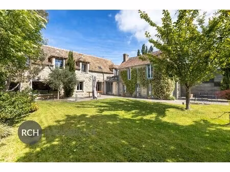 proche montfort l'amaury - belle propriété avec maison d'amis et piscine chauffée sur gran