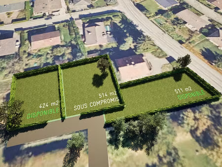 vente terrain 424 m² la ravoire (73490)