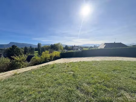 vente terrain à batir 818 m² à les avenières (38630)  123 000 €