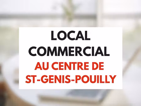 vente locaux professionnels 174 m² à saint-genis-pouilly (01630)  525 000 €