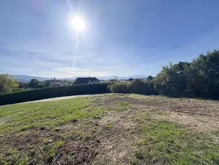 vente terrain à batir 932 m² à les avenières (38630)  133 000 €