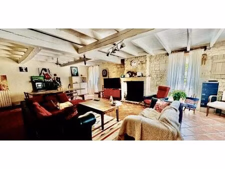 maison en pierres avec accès a la sèvre