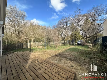 appartement 3 pieces avec jardin - prades le lez