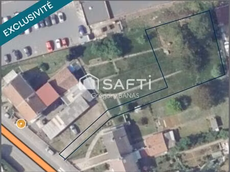 aumetz  terrain constructible 1018m2