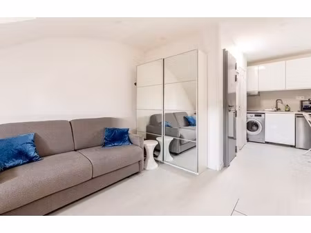 studio à vendre 21m2 (17m2 carrez) - paris 17ème - rénové en 2020 - plaine monceau