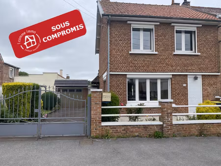 maison 3 chambres  jardin  garage