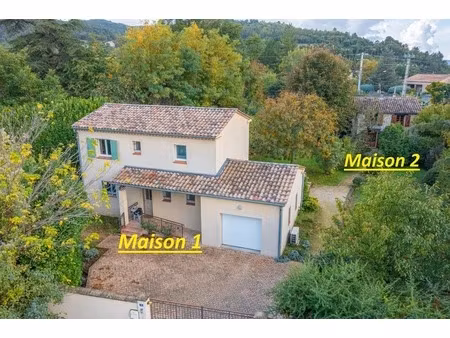 a vendre belle propriété avec 2 maisons individuelles proche digne les bains (04)