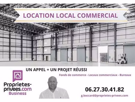 69800 saint priest - entrepôt / local industriel 1.250 m²