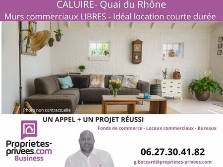caluire et cuire - murs commerciaux libres  local 45 61 m²