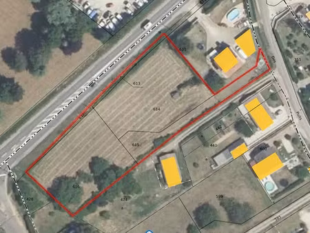 vente terrain à batir 3840 m² à allériot (71380)  119 000 €