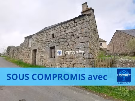 vente maison 3 pièces 80 m² à la fage-montivernoux (48310)  18 500 €