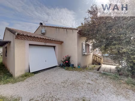 maison plain pied 4 pieces 107m2 avec garage - 30670 aigues