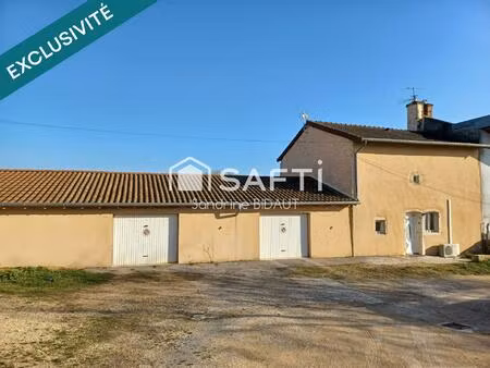 entre macon et tournus  secteur uchizy  maison de village 116 m²